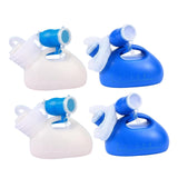 Maxbell Male Urine Bottle Convenient Portable Pee Bottle for Elderly Patient Outdoor with 1.6m Hose White