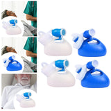 Maxbell Male Urine Bottle Convenient Portable Pee Bottle for Elderly Patient Outdoor with 1.6m Hose White