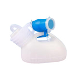 Maxbell Male Urine Bottle Convenient Portable Pee Bottle for Elderly Patient Outdoor with 1.6m Hose White