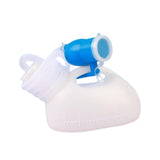 Maxbell Male Urine Bottle Convenient Portable Pee Bottle for Elderly Patient Outdoor with 1.6m Hose White