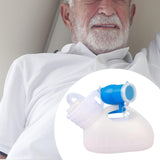 Maxbell Male Urine Bottle Convenient Portable Pee Bottle for Elderly Patient Outdoor with 2m Hose White