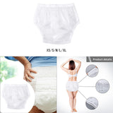 Maxbell Adults Cloth Diaper Premium Incontinence Underwear for Elderly Woman and Man XS