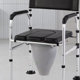Maxbell PVC Commode Seat Cushion for Bedside Commodes for Patients Bedridden Elderly