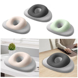 Maxbell Face Down Pillow Ergonomic Salon Massage Pillow for Desk Beauty Salon Gray