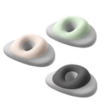 Maxbell Face Down Pillow Ergonomic Salon Massage Pillow for Desk Beauty Salon Gray