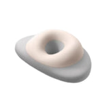 Maxbell Face Down Pillow Ergonomic Salon Massage Pillow for Desk Beauty Salon Gray White