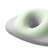 Maxbell Face Down Pillow Ergonomic Salon Massage Pillow for Desk Beauty Salon Gray Green