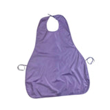 Maxbell Adults Bib Portable Premium for Women Men Easy to Use Elderly Adults Eat Bib Purple