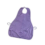 Maxbell Adults Bib Portable Premium for Women Men Easy to Use Elderly Adults Eat Bib Purple
