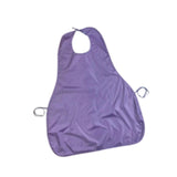 Maxbell Adults Bib Portable Premium for Women Men Easy to Use Elderly Adults Eat Bib Purple