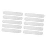 Maxbell 10x Cotton Bra Liners Underwear Sweat Absorber Liners for Women Dance Summer 44cmx8.3cmx0.15cm Rectangular