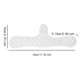 Maxbell 10x Cotton Bra Liners Underwear Sweat Absorber Liners for Women Dance Summer 44cmx15cmx7.5cm Convex