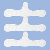 Maxbell 10x Cotton Bra Liners Underwear Sweat Absorber Liners for Women Dance Summer 44cmx15cmx7.5cm Convex