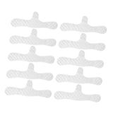 Maxbell 10x Cotton Bra Liners Underwear Sweat Absorber Liners for Women Dance Summer 44cmx15cmx7.5cm Convex