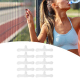 Maxbell 10x Cotton Bra Liners Underwear Sweat Absorber Liners for Women Dance Summer 44cmx15cmx7.5cm Convex