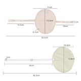 Maxbell 2x Underarm Pad Non Visible Comfortable with Shoulder Strap Armpit Sweat Pad Skin
