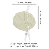 Maxbell 2x Underarm Pad Non Visible Comfortable with Shoulder Strap Armpit Sweat Pad Khaki