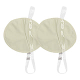 Maxbell 2x Underarm Pad Non Visible Comfortable with Shoulder Strap Armpit Sweat Pad Khaki