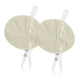 Maxbell 2x Underarm Pad Non Visible Comfortable with Shoulder Strap Armpit Sweat Pad Khaki