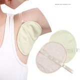 Maxbell 2x Underarm Pad Non Visible Comfortable with Shoulder Strap Armpit Sweat Pad Khaki