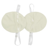 Maxbell 2x Underarm Pad Non Visible Comfortable with Shoulder Strap Armpit Sweat Pad Khaki