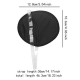 Maxbell 2x Underarm Pad Non Visible Comfortable with Shoulder Strap Armpit Sweat Pad Black