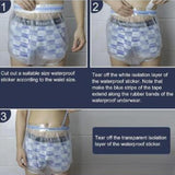 Maxbell Waterproof Underwear Breathable for Post Surgery Versatile Protective Briefs XL