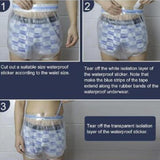 Maxbell Waterproof Underwear Breathable for Post Surgery Versatile Protective Briefs 2XL