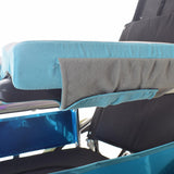 Maxbell 2x Wheelchair Armrest Pads Non Slip Portable Pillow Arm Rest Pad Accessories