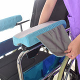 Maxbell 2x Wheelchair Armrest Pads Non Slip Portable Pillow Arm Rest Pad Accessories