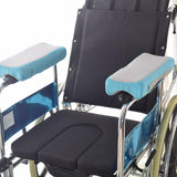Maxbell 2x Wheelchair Armrest Pads Non Slip Portable Pillow Arm Rest Pad Accessories