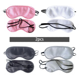 Maxbell 10x Sleeping Masks Eye Shade Covers for Flight Napping Adults Light Blocking Black