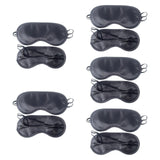 Maxbell 10x Sleeping Masks Eye Shade Covers for Flight Napping Adults Light Blocking Black