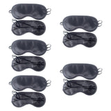 Maxbell 10x Sleeping Masks Eye Shade Covers for Flight Napping Adults Light Blocking Black