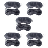 Maxbell 10x Sleeping Masks Eye Shade Covers for Flight Napping Adults Light Blocking Black