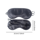 Maxbell 10x Sleeping Masks Eye Shade Covers for Flight Napping Adults Light Blocking Black