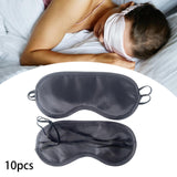 Maxbell 10x Sleeping Masks Eye Shade Covers for Flight Napping Adults Light Blocking Black