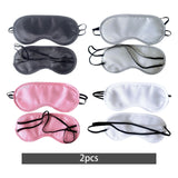Maxbell 10x Sleeping Masks Eye Shade Covers for Flight Napping Adults Light Blocking Black