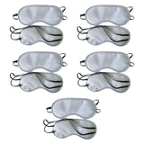 Maxbell 10x Sleeping Masks Eye Shade Covers for Flight Napping Adults Light Blocking Gray