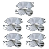 Maxbell 10x Sleeping Masks Eye Shade Covers for Flight Napping Adults Light Blocking Gray