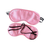 Maxbell 10x Sleeping Masks Eye Shade Covers for Flight Napping Adults Light Blocking Pink