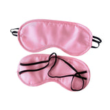 Maxbell 10x Sleeping Masks Eye Shade Covers for Flight Napping Adults Light Blocking Pink