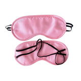 Maxbell 10x Sleeping Masks Eye Shade Covers for Flight Napping Adults Light Blocking Pink