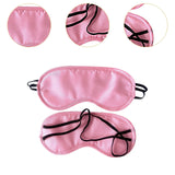 Maxbell 10x Sleeping Masks Eye Shade Covers for Flight Napping Adults Light Blocking Pink