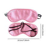 Maxbell 10x Sleeping Masks Eye Shade Covers for Flight Napping Adults Light Blocking Pink