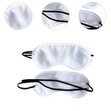 Maxbell 10x Sleeping Masks Eye Shade Covers for Flight Napping Adults Light Blocking White