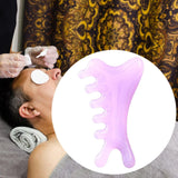 Maxbell Massage Comb Multipurpose Head Caring Relaxation Gua Sha Scraping Scalp Comb Purple