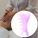 Maxbell Massage Comb Multipurpose Head Caring Relaxation Gua Sha Scraping Scalp Comb Purple