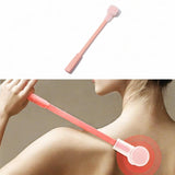 Maxbell Silicone Muscle Massager Massage Pat Lightweight for Back Full Body Shoulder Pink