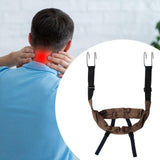 Maxbell Cervical Neck Traction Device for Home Office Easy to Install Neck Stretcher